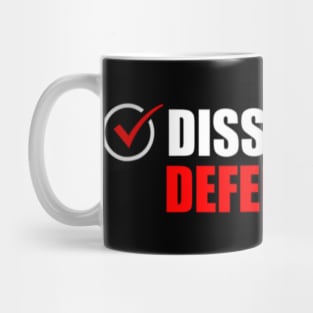 Dissertation Defended - PhD Graduate Ph.D. Graduation Mug